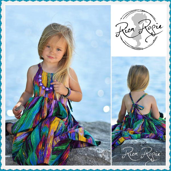 Silky Rainbow Maxi